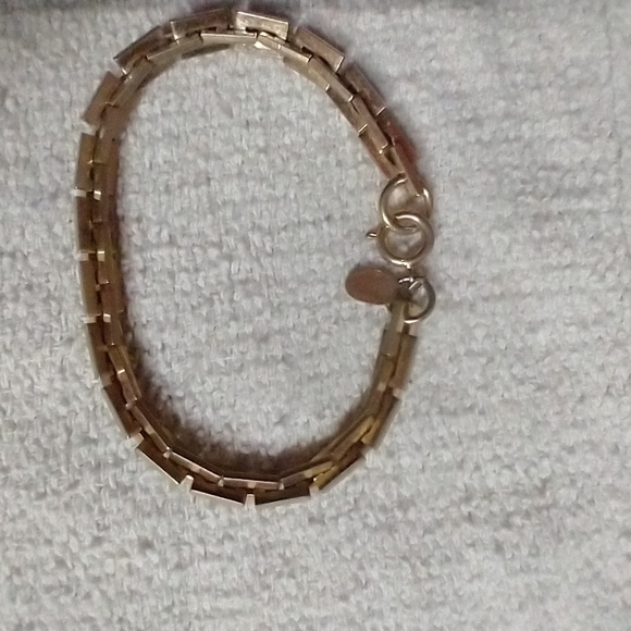 Goldtone large link bracelet park lane - Picture 3 of 3